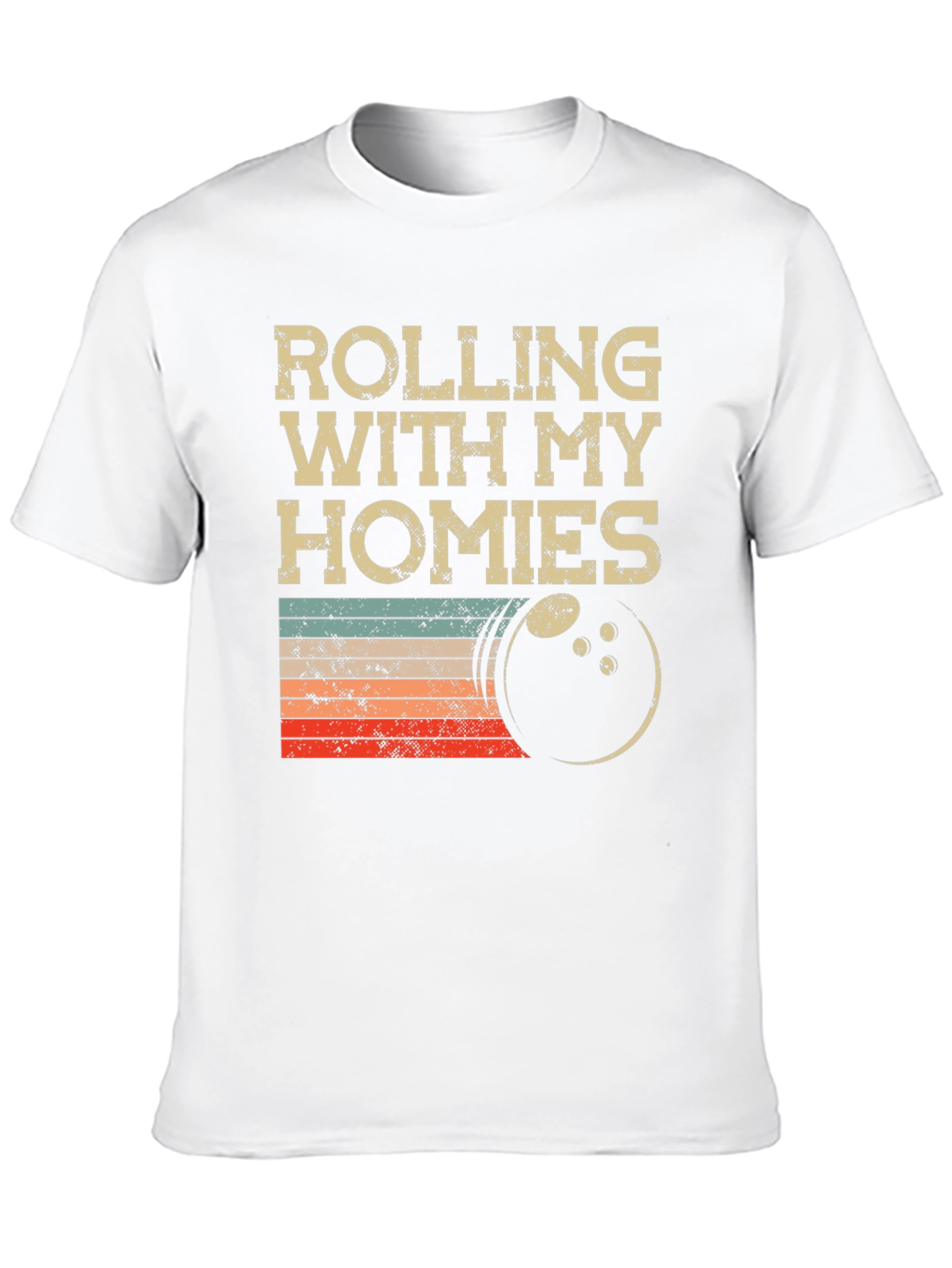 Rolling With My Homies Bowling T-Shirt