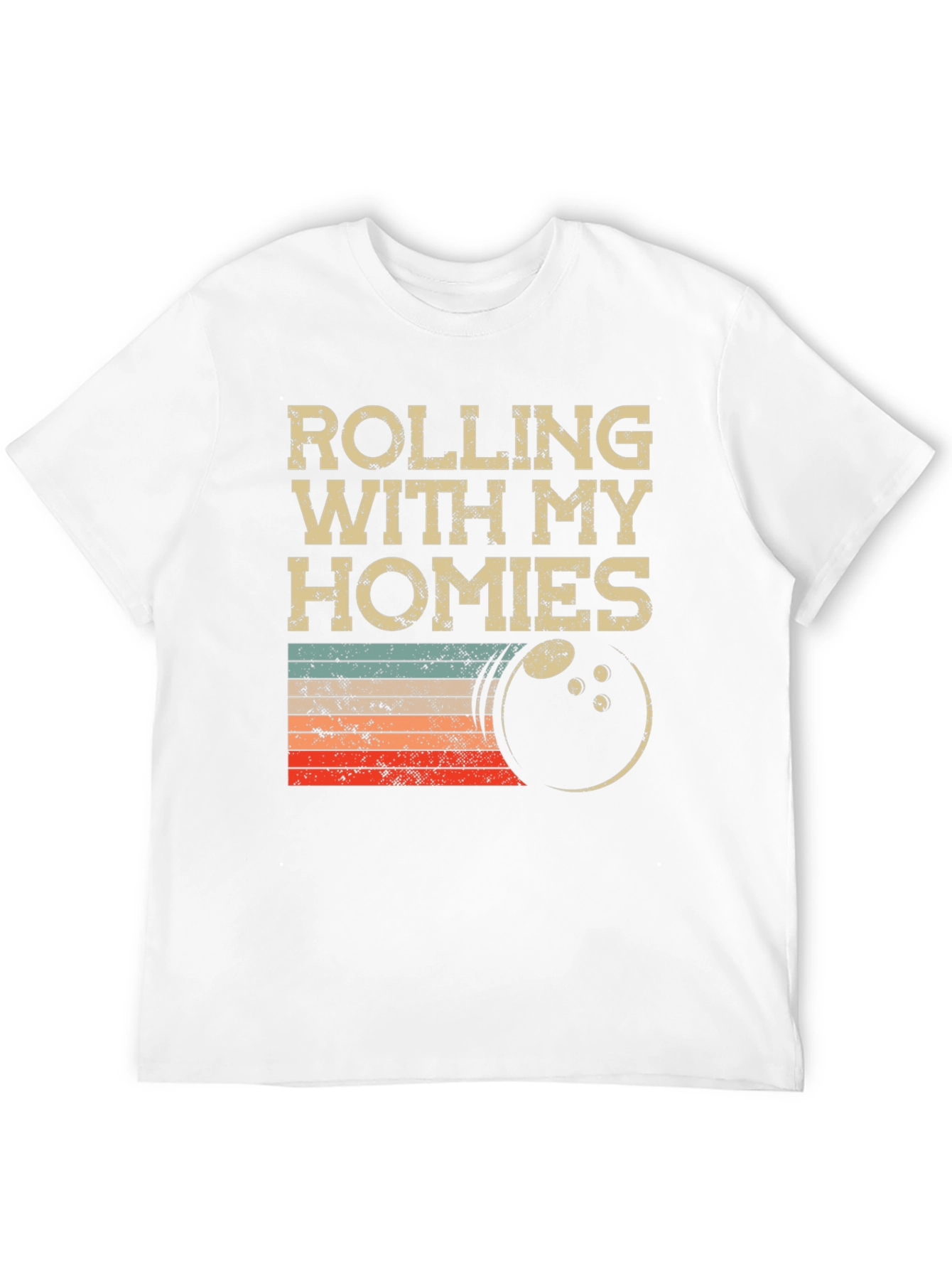 Rolling With My Homies Bowling T-Shirt