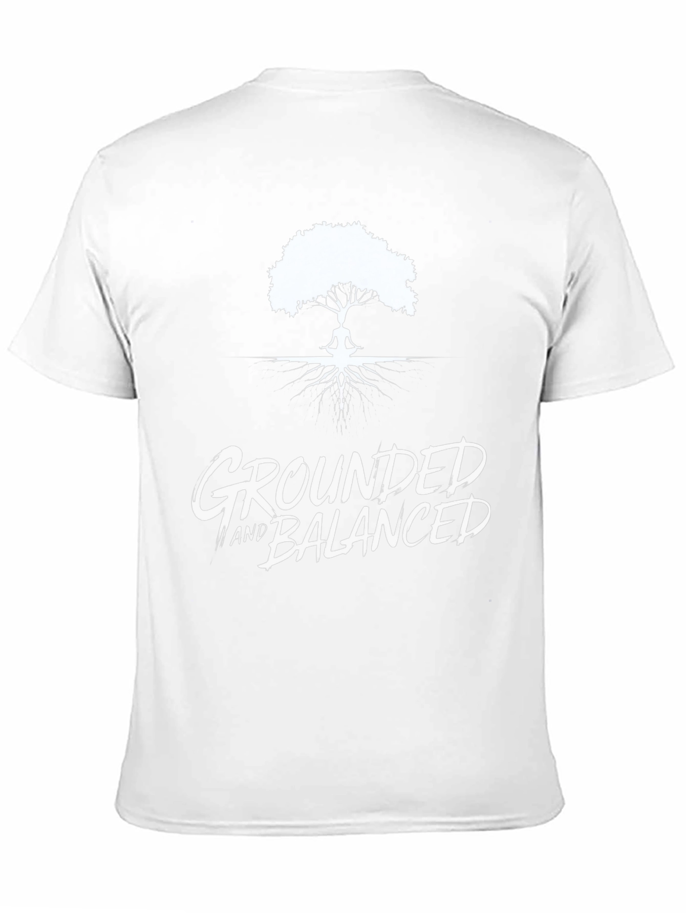 Grounded and Balanced Graphic Tee - Black