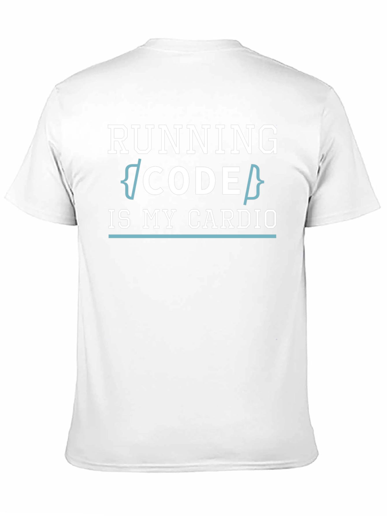 Running Code is My Cardio T-Shirt Programmer Coder Gift