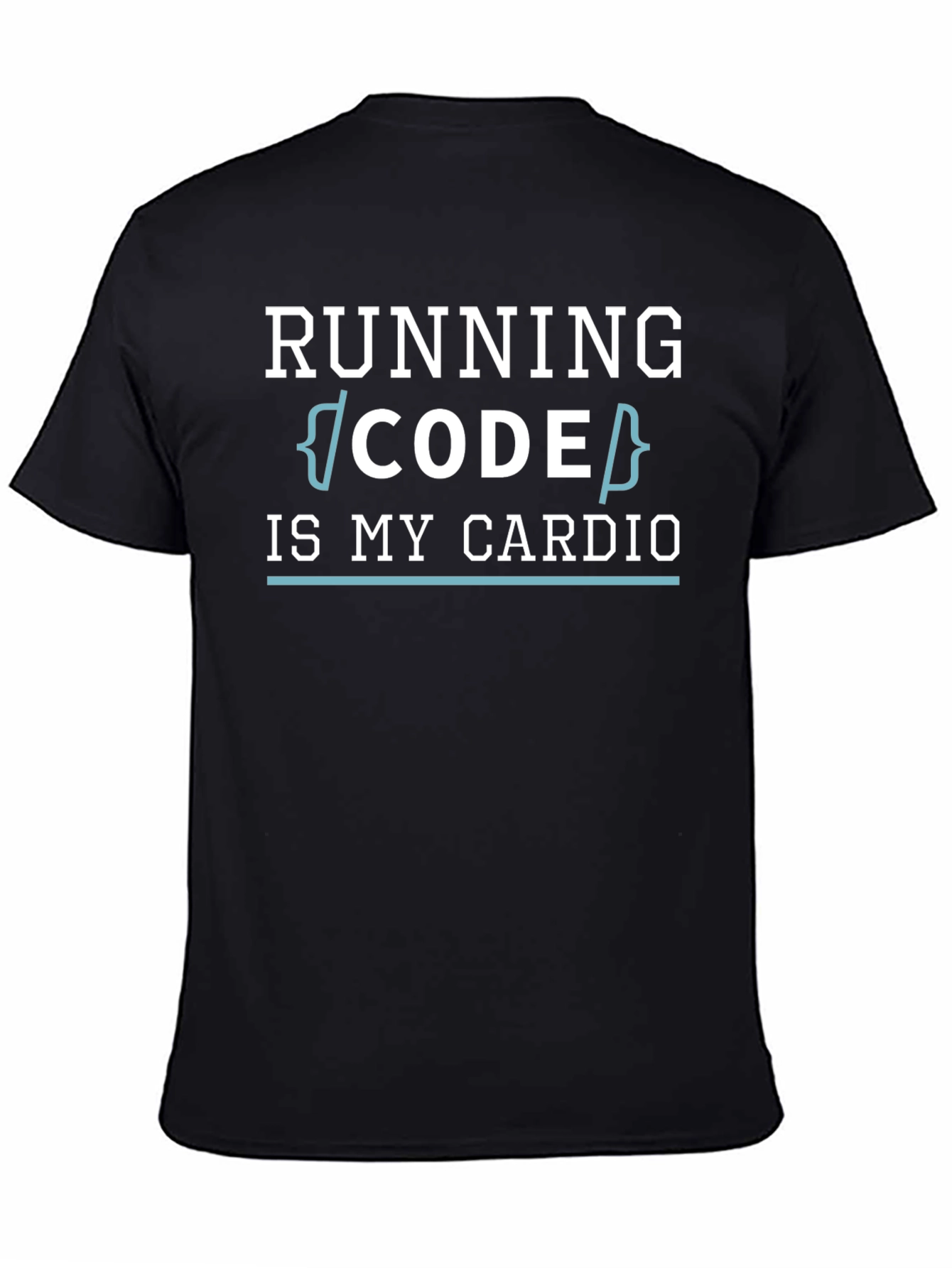 Running Code is My Cardio T-Shirt Programmer Coder Gift
