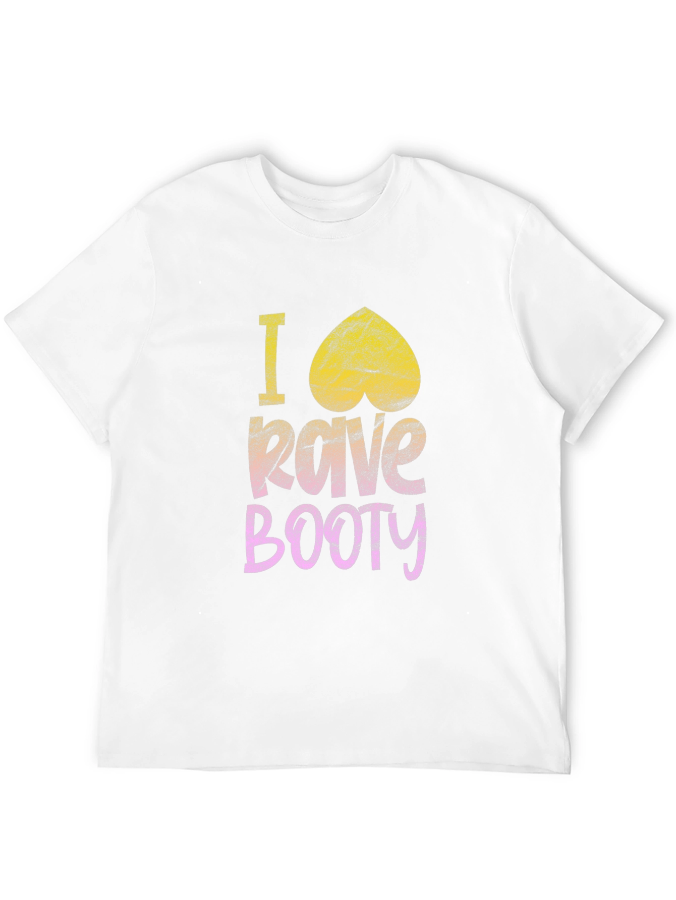 I Heart Rave Booty Black T-Shirt