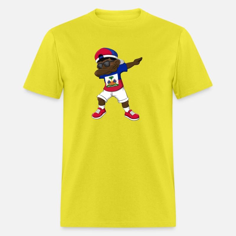 Dabbing Haitian Haiti Flag Dab Dance