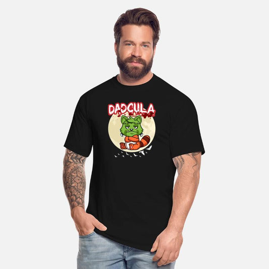 Dadcula Dracula Vampire Dad Funny Halloween Party