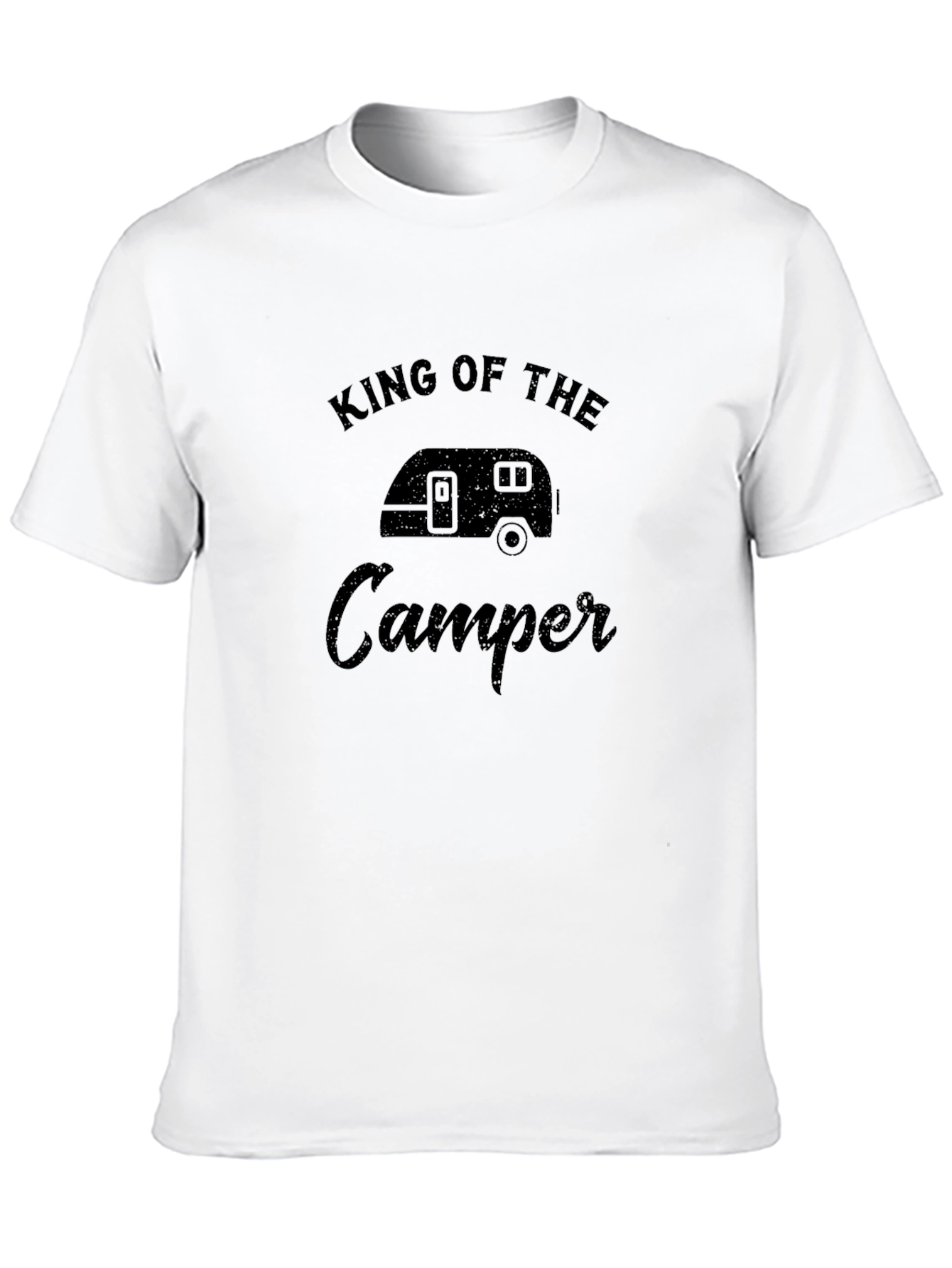 King of the Camper Black T-Shirt
