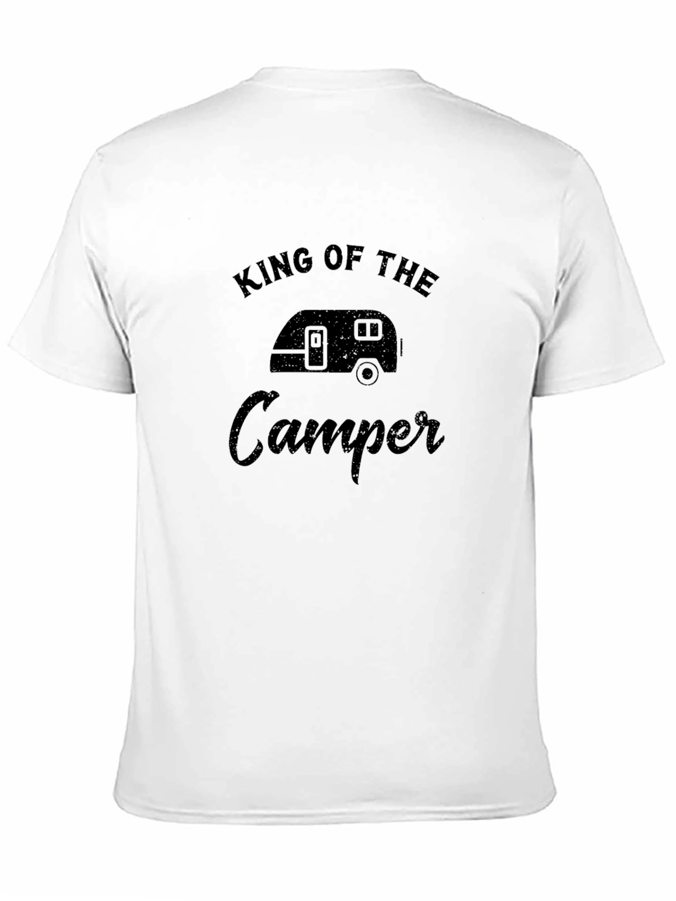 King of the Camper Black T-Shirt