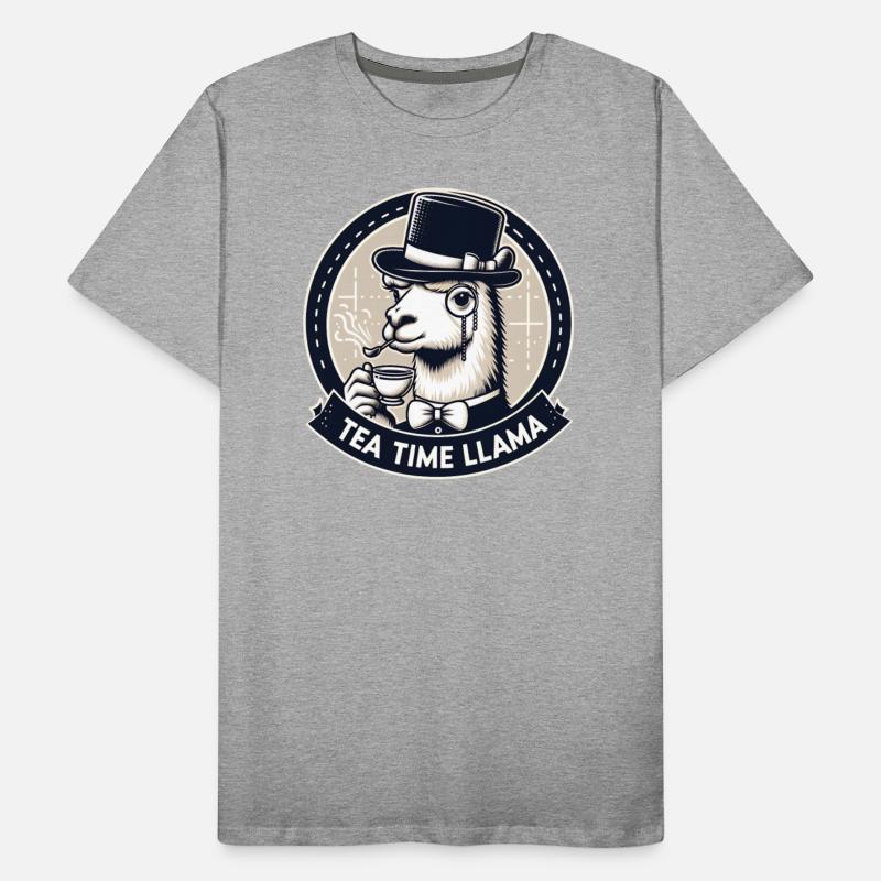 Dapper Llama Tea Time