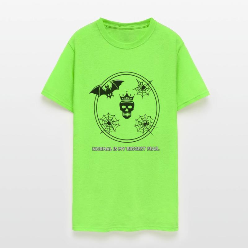 Dark Skull with Bat Web Design