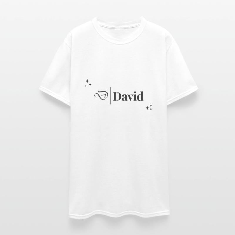 David Name Light Background