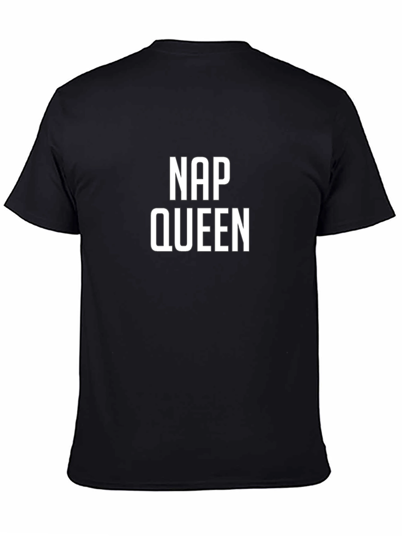 Nap Queen Black T-Shirt - Sleep Lovers Tee
