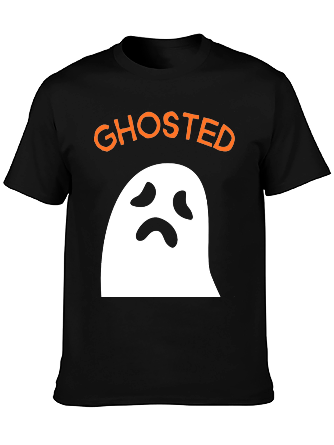 Ghosted Halloween Graphic T-Shirt
