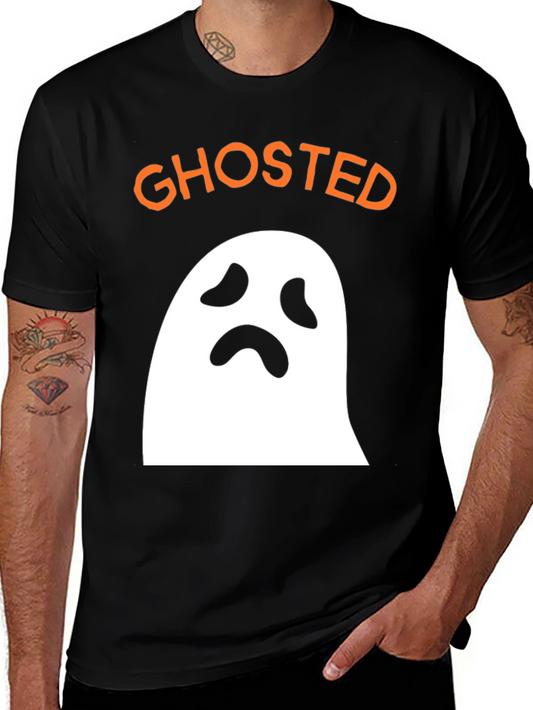 Ghosted Halloween Graphic T-Shirt
