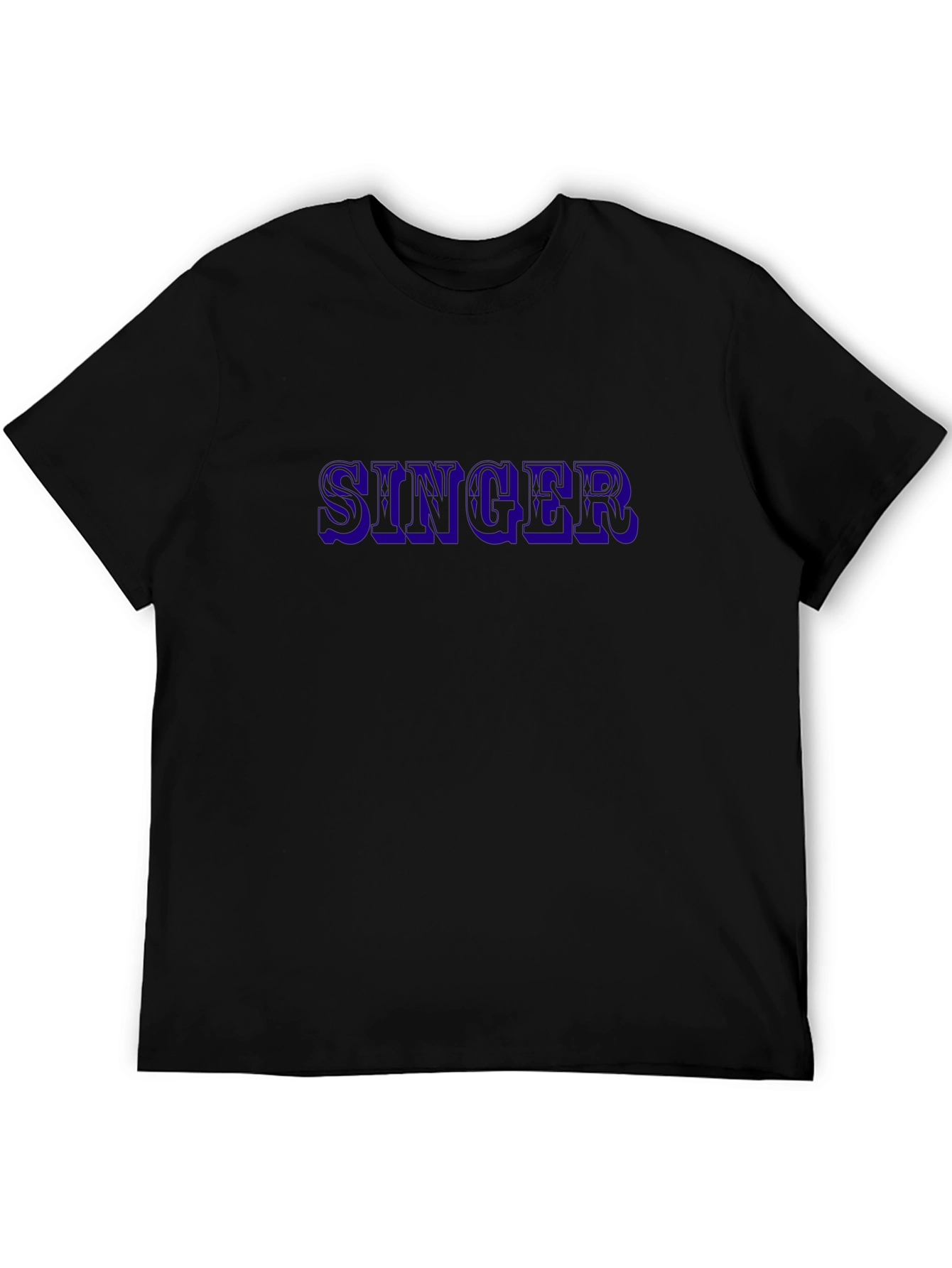SINGER Graphic T-Shirt - Bold Print Tee