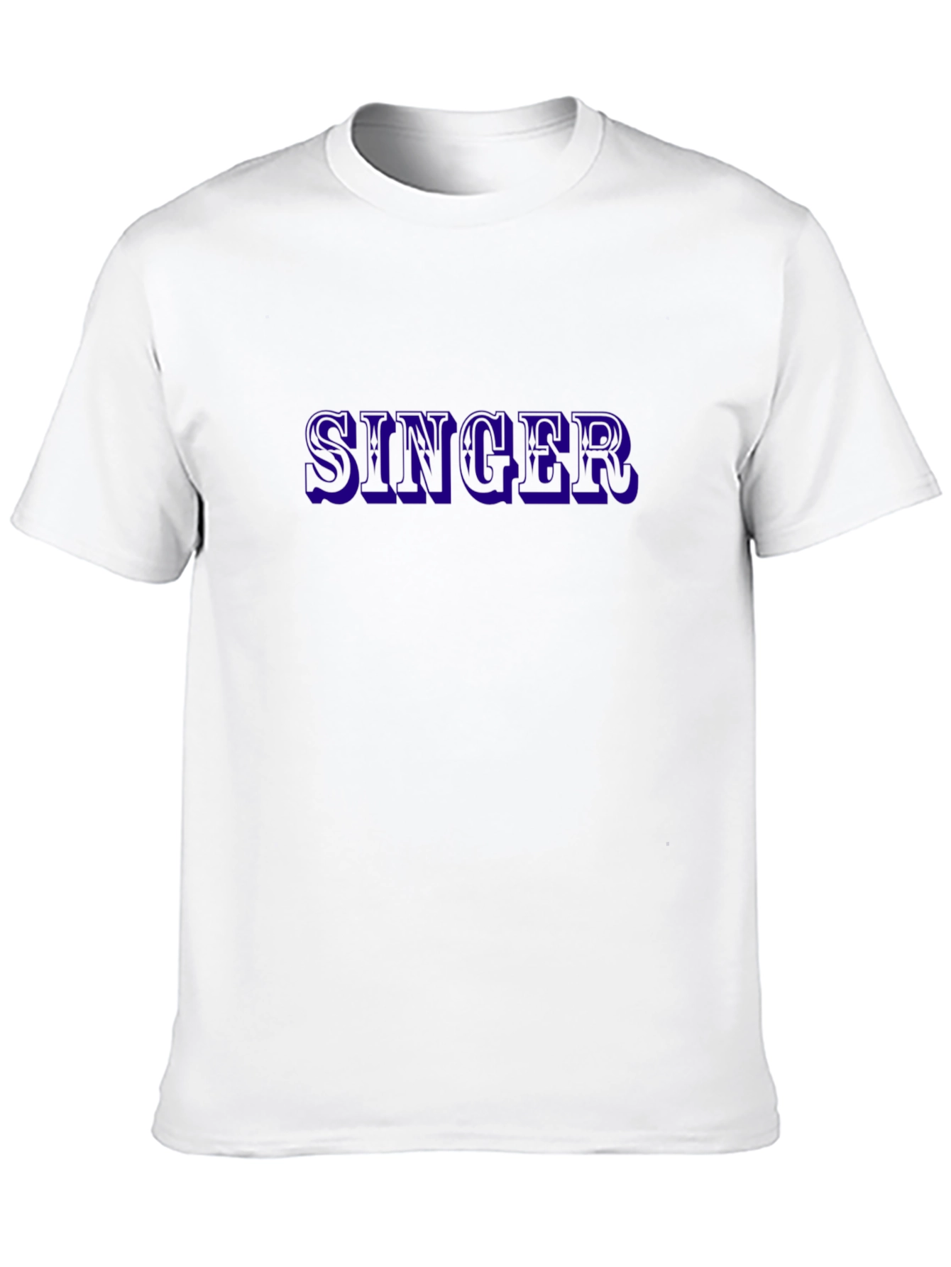 SINGER Graphic T-Shirt - Bold Print Tee