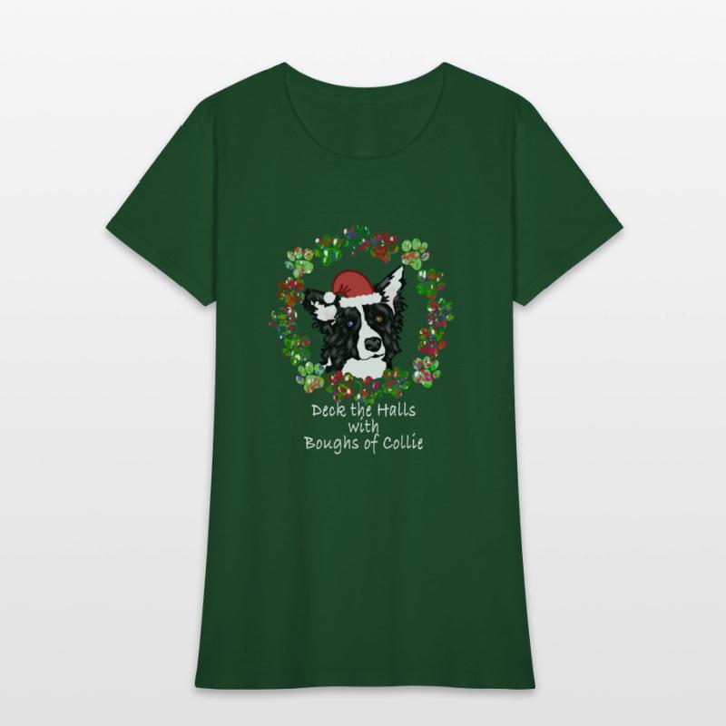 Deck the Halls with Boughs of Collie (Wreath)