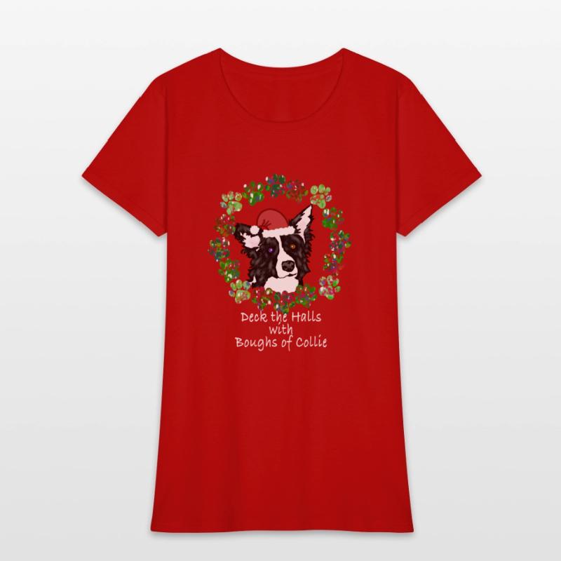 Deck the Halls with Boughs of Collie (Wreath)