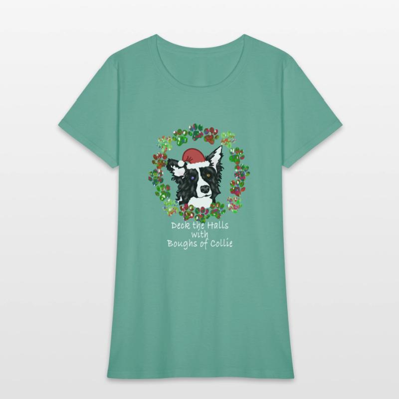 Deck the Halls with Boughs of Collie (Wreath)