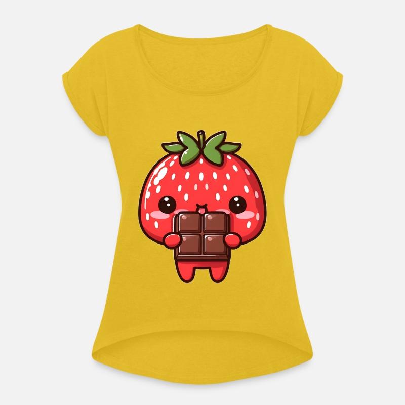 Delicious strawberry with chocolate