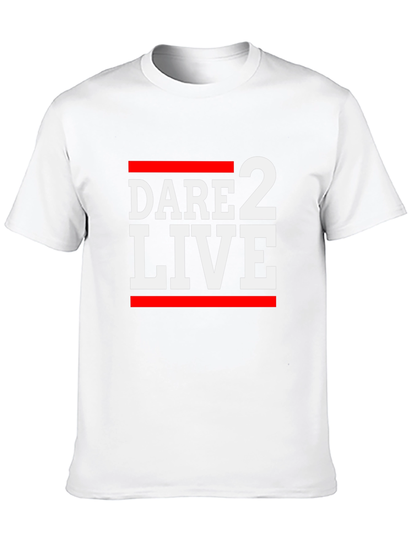 Dare 2 Live Black Graphic Tee