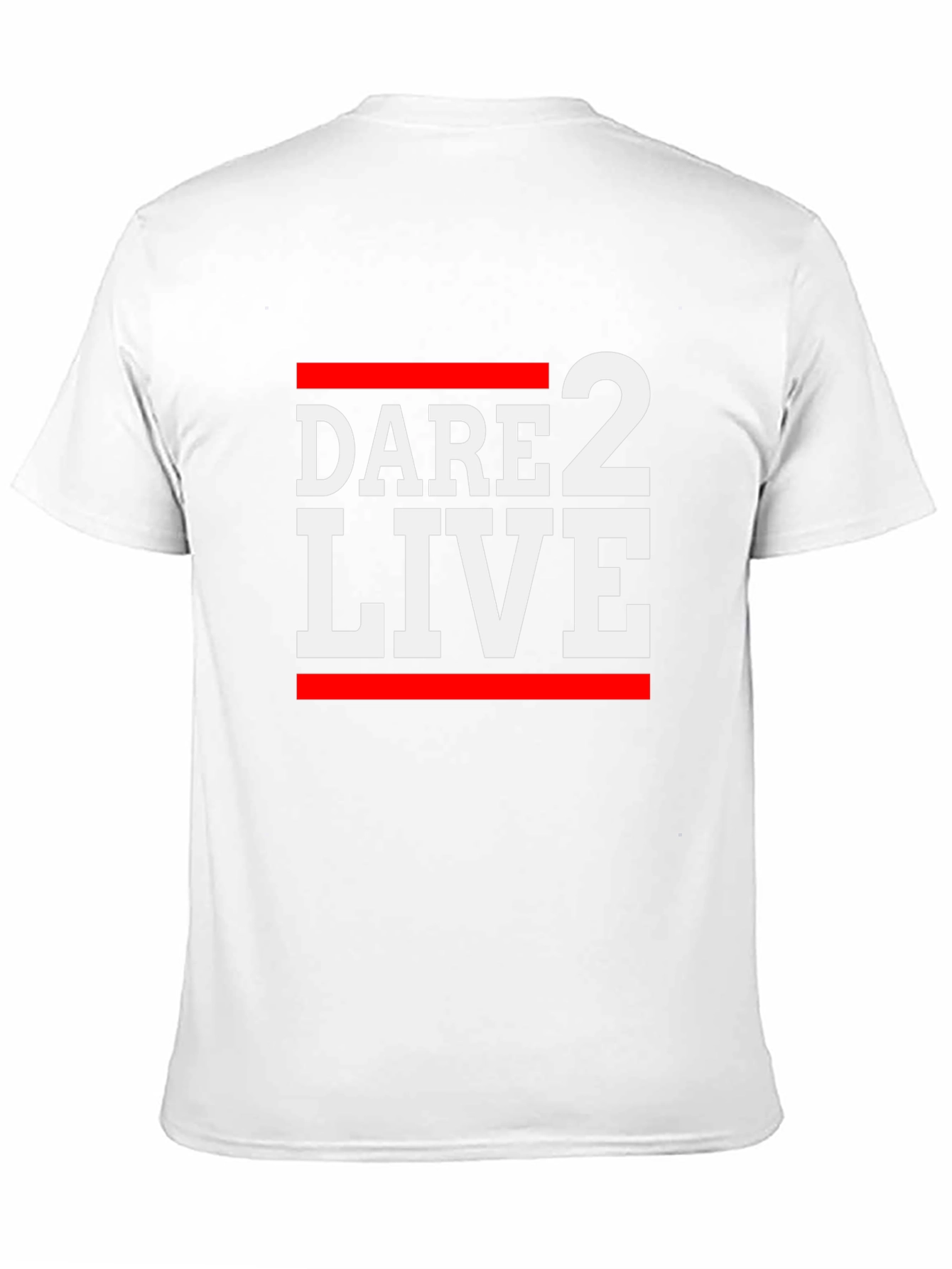 Dare 2 Live Black Graphic Tee