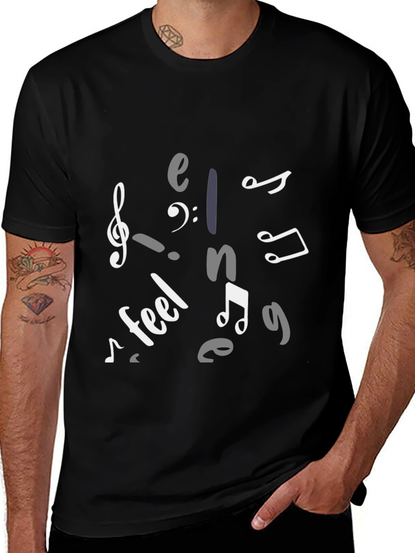 Musical Vibes T-Shirt - Comfortable Cotton Blend
