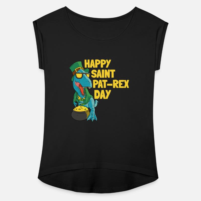 Dinosaur T Rex Dino St Patty s Day St Patricks Day