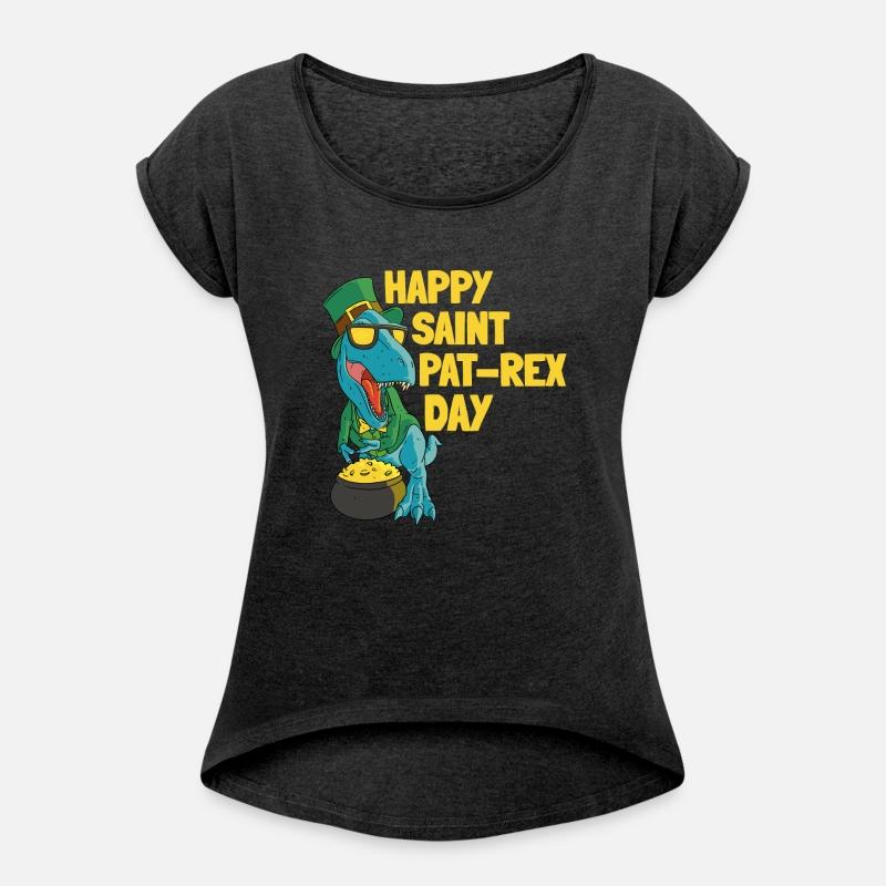 Dinosaur T Rex Dino St Patty s Day St Patricks Day