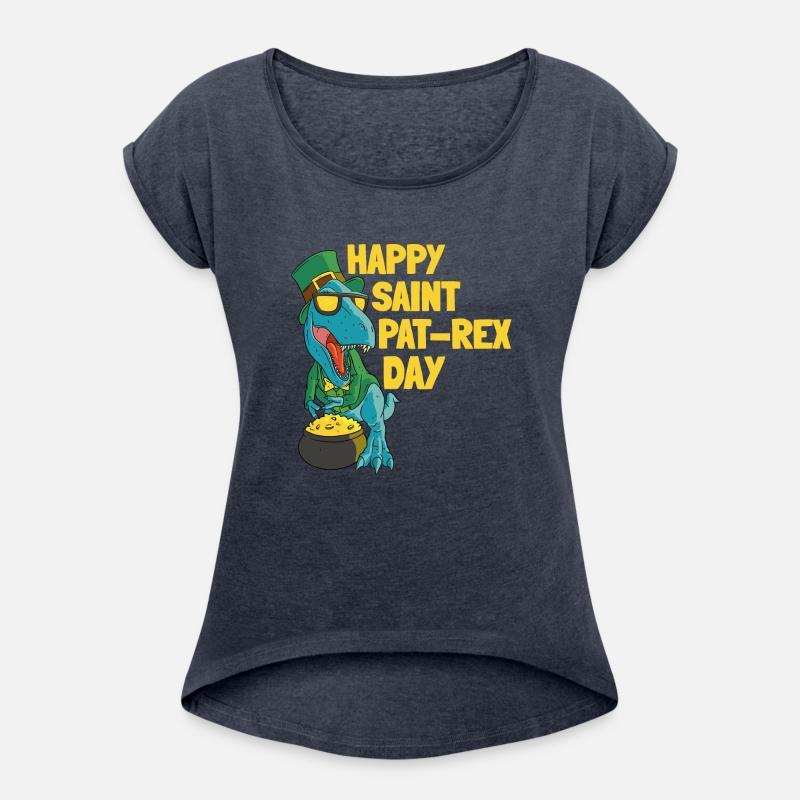 Dinosaur T Rex Dino St Patty s Day St Patricks Day