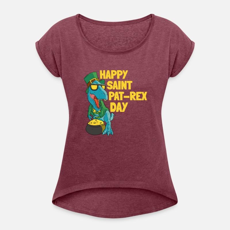 Dinosaur T Rex Dino St Patty s Day St Patricks Day