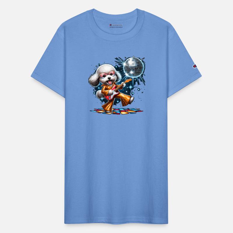 Disco Guitar Poochon dog