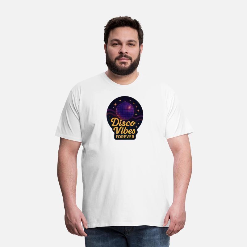Disco Vibes Forever T-Shirt Design