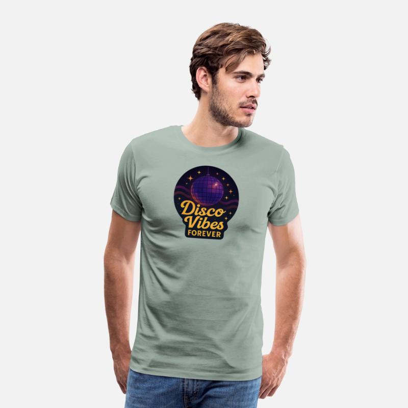 Disco Vibes Forever T-Shirt Design