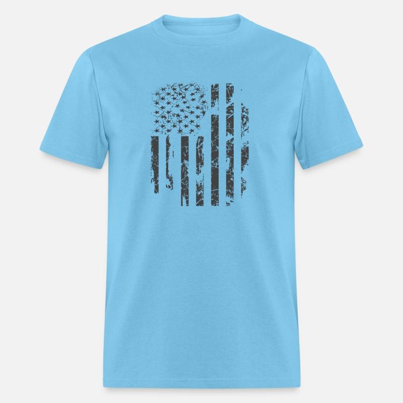Distressed Flag Usa Military