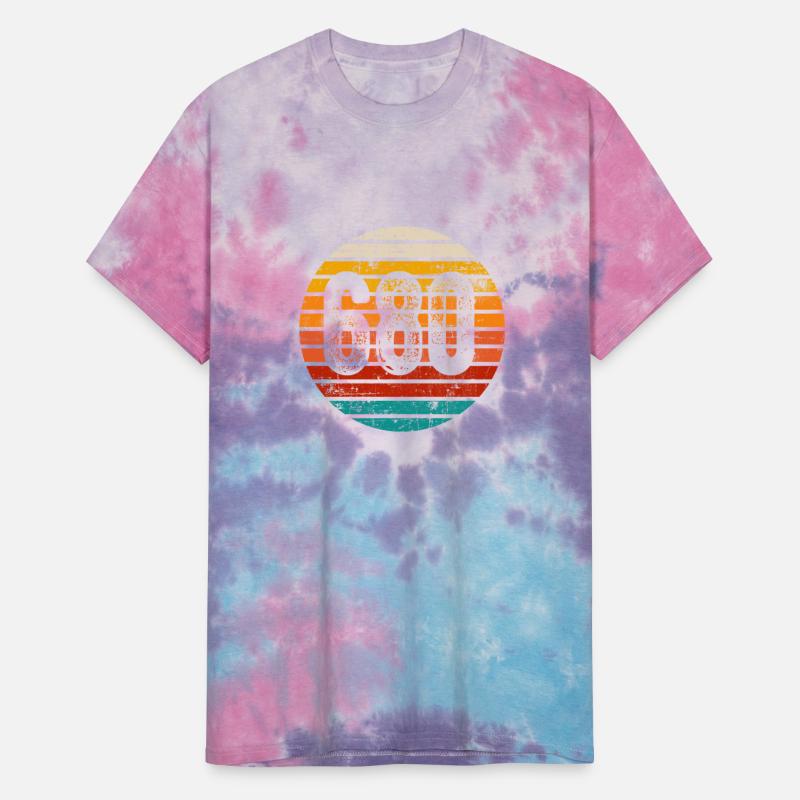 Distressed Vintage Sunset 680 Area Code