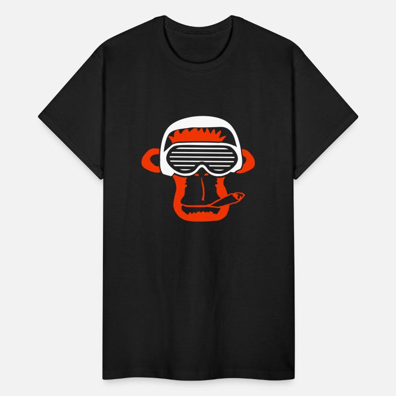 DJ Monkey Chimpanzee Head Sunglasses Music Party