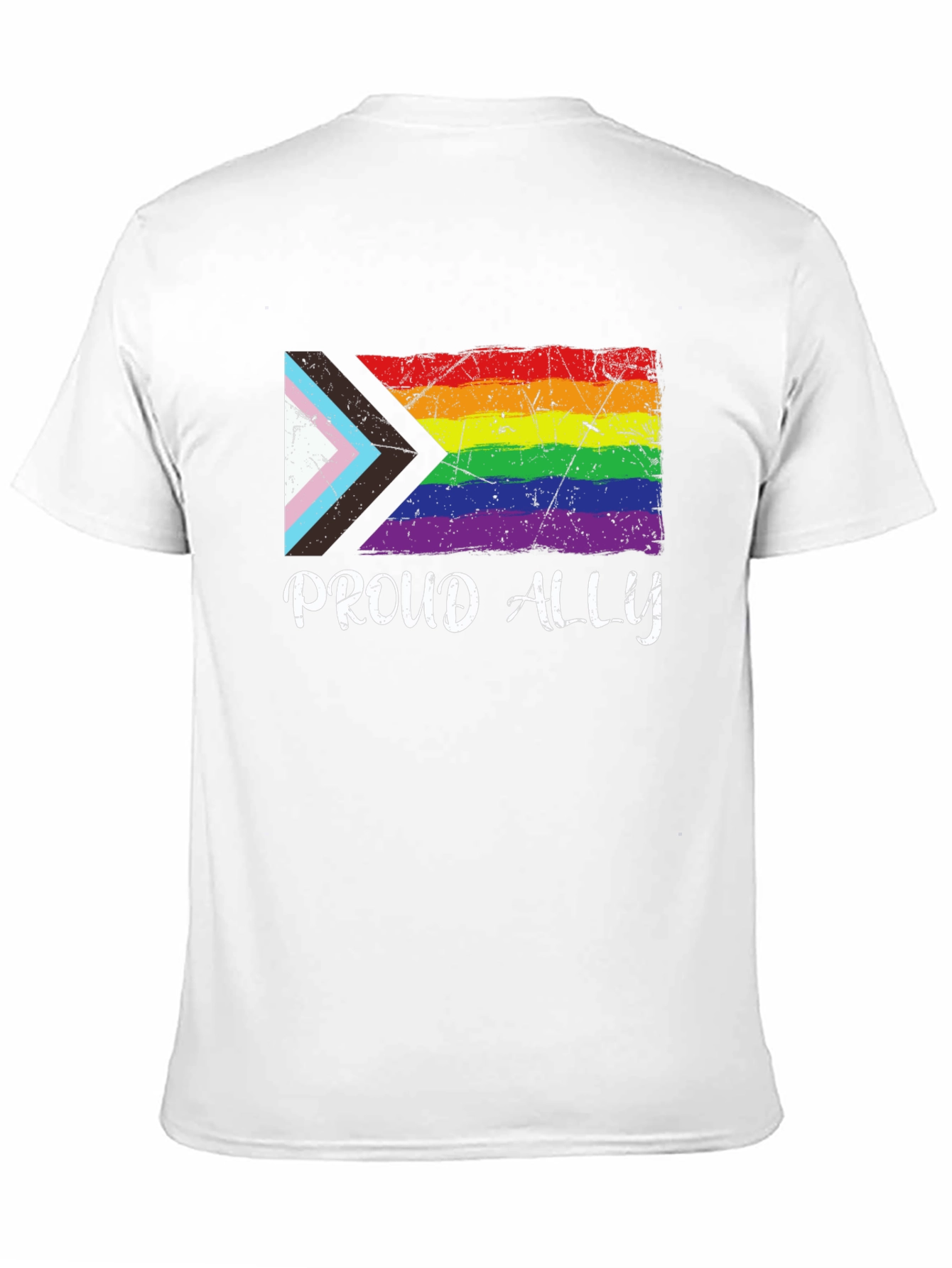 Proud Ally LGBTQ+ Pride Graphic Tee