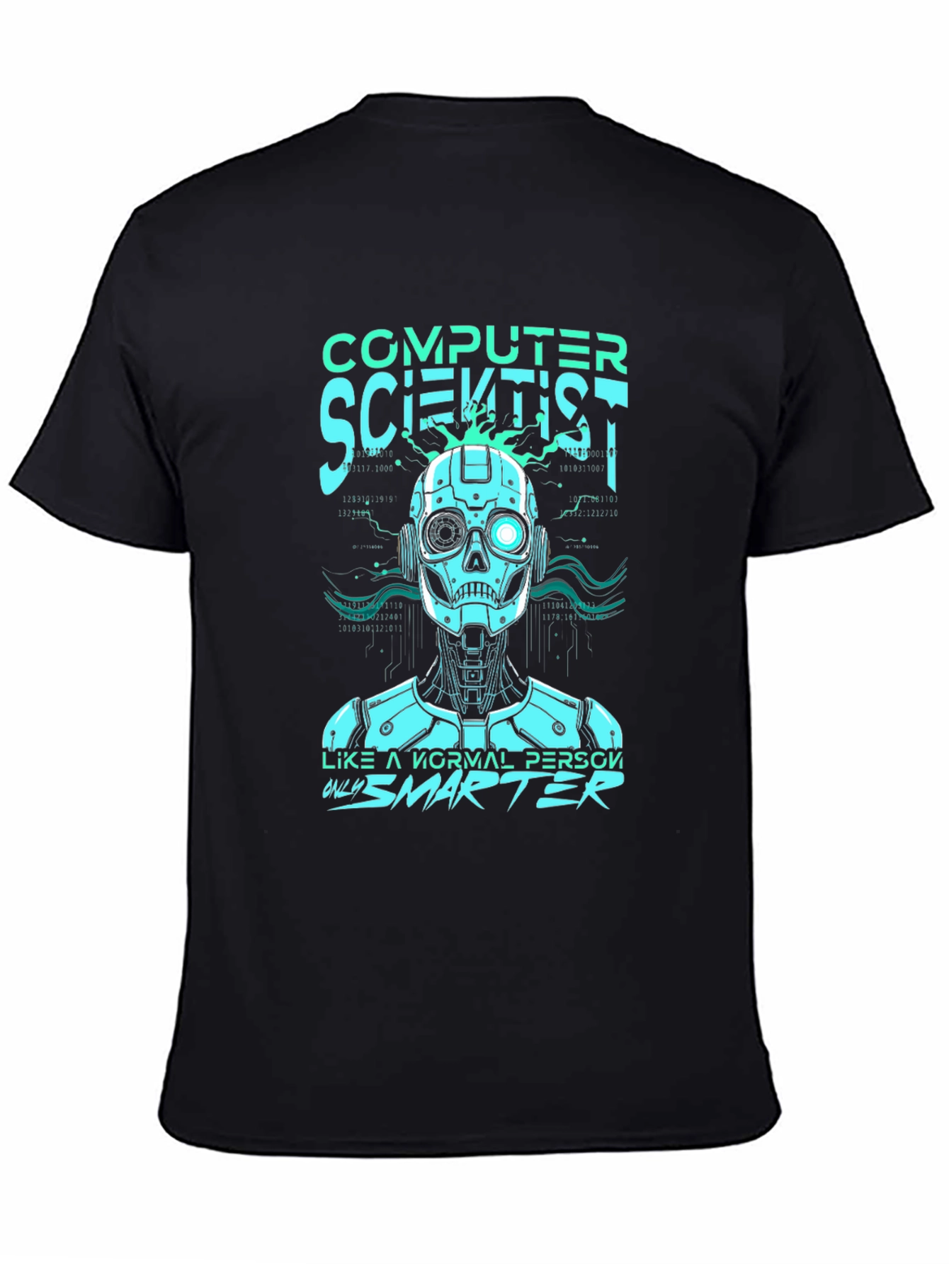 Computer Scientist Robot Graphic Tee