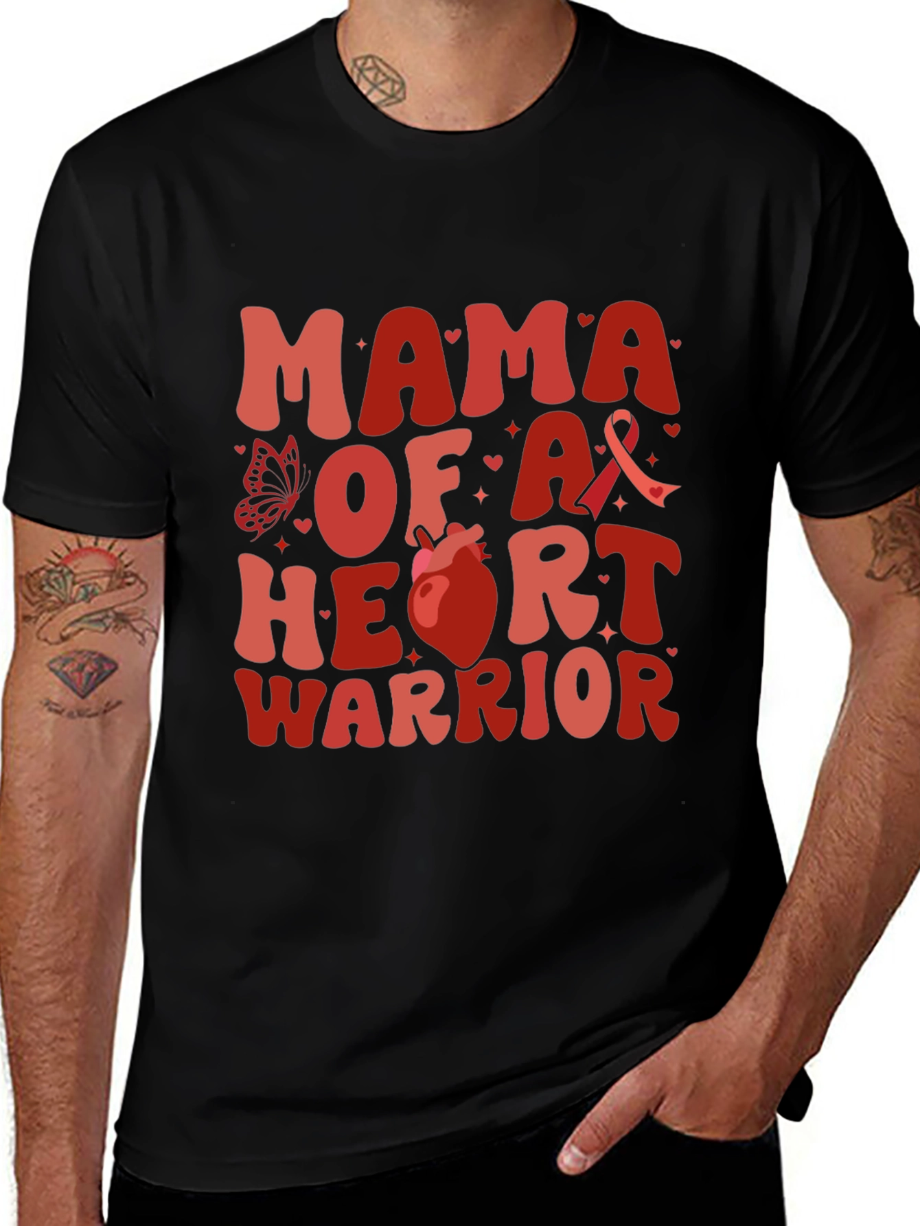 Mama of a Heart Warrior T-Shirt