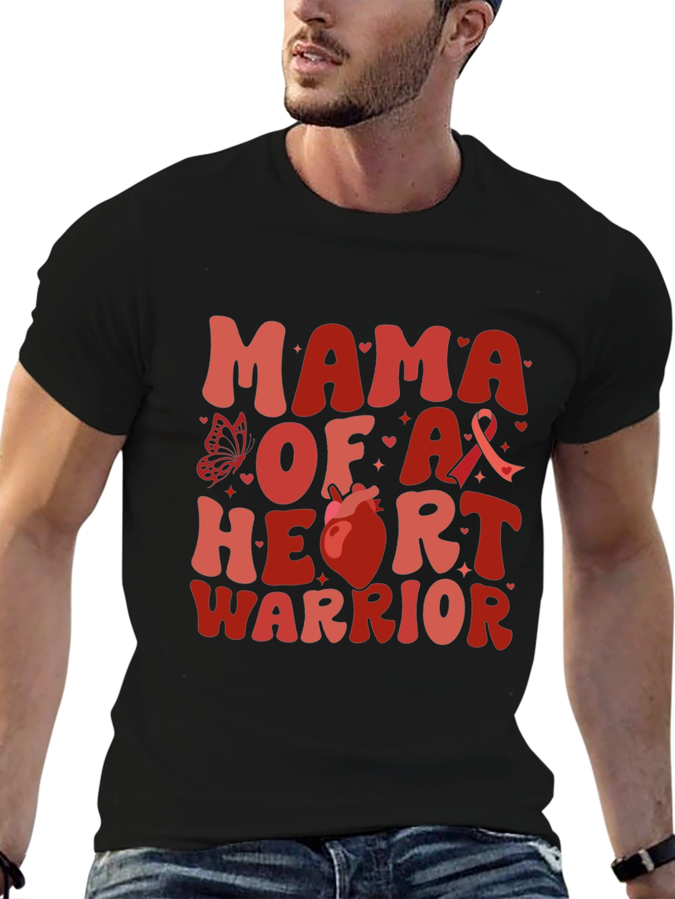 Mama of a Heart Warrior T-Shirt