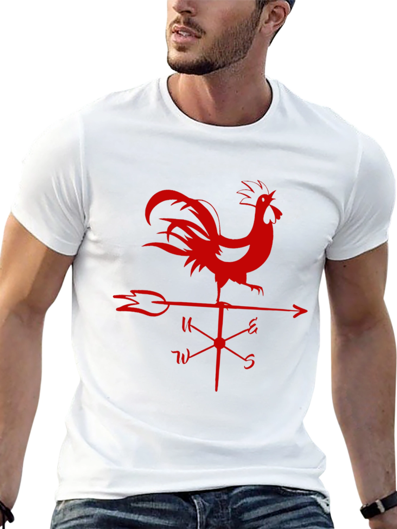 Rooster Weathervane Graphic Tee