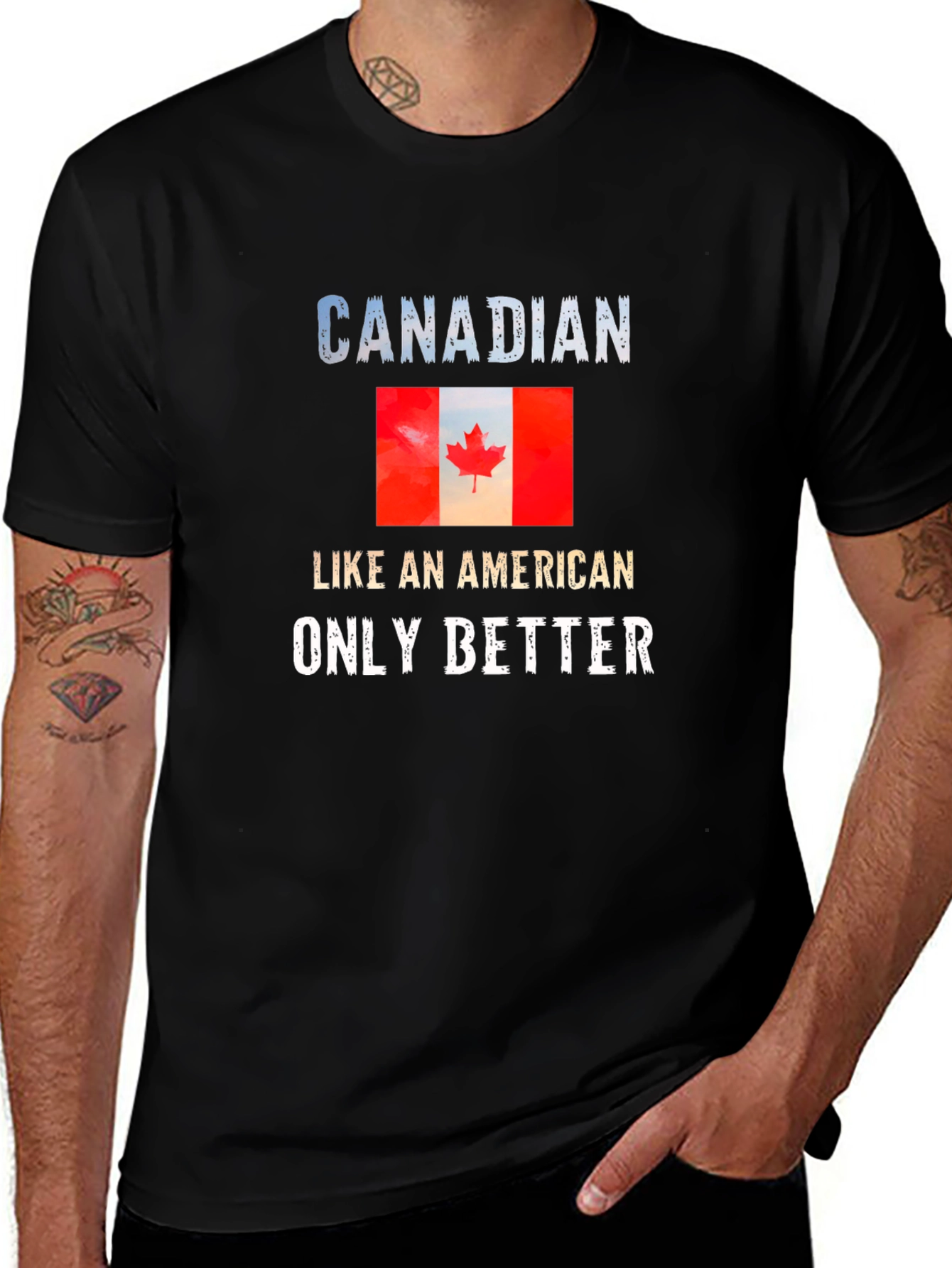 Canadian Pride T-Shirt: Like an American Only Better