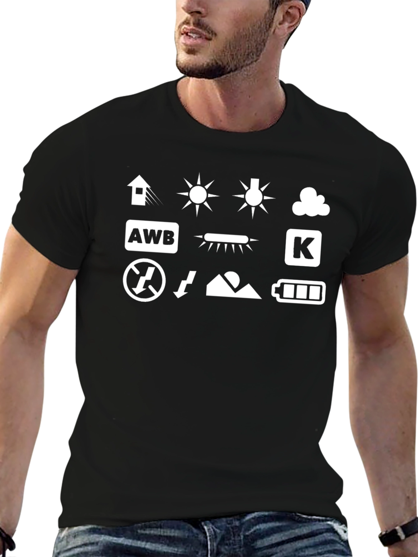 Camera Settings T-Shirt - Photography Mode Tee