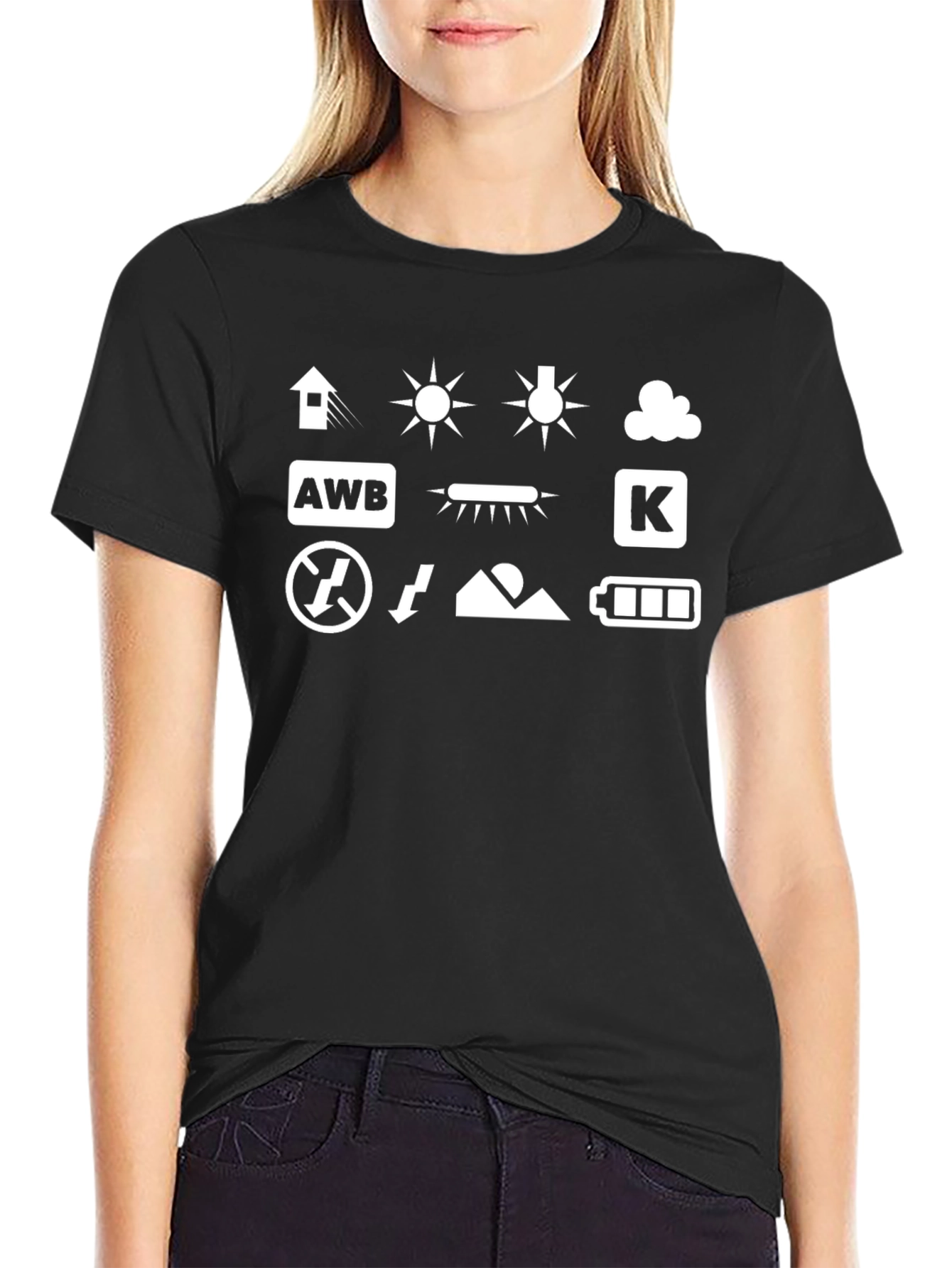 Camera Settings T-Shirt - Photography Mode Tee