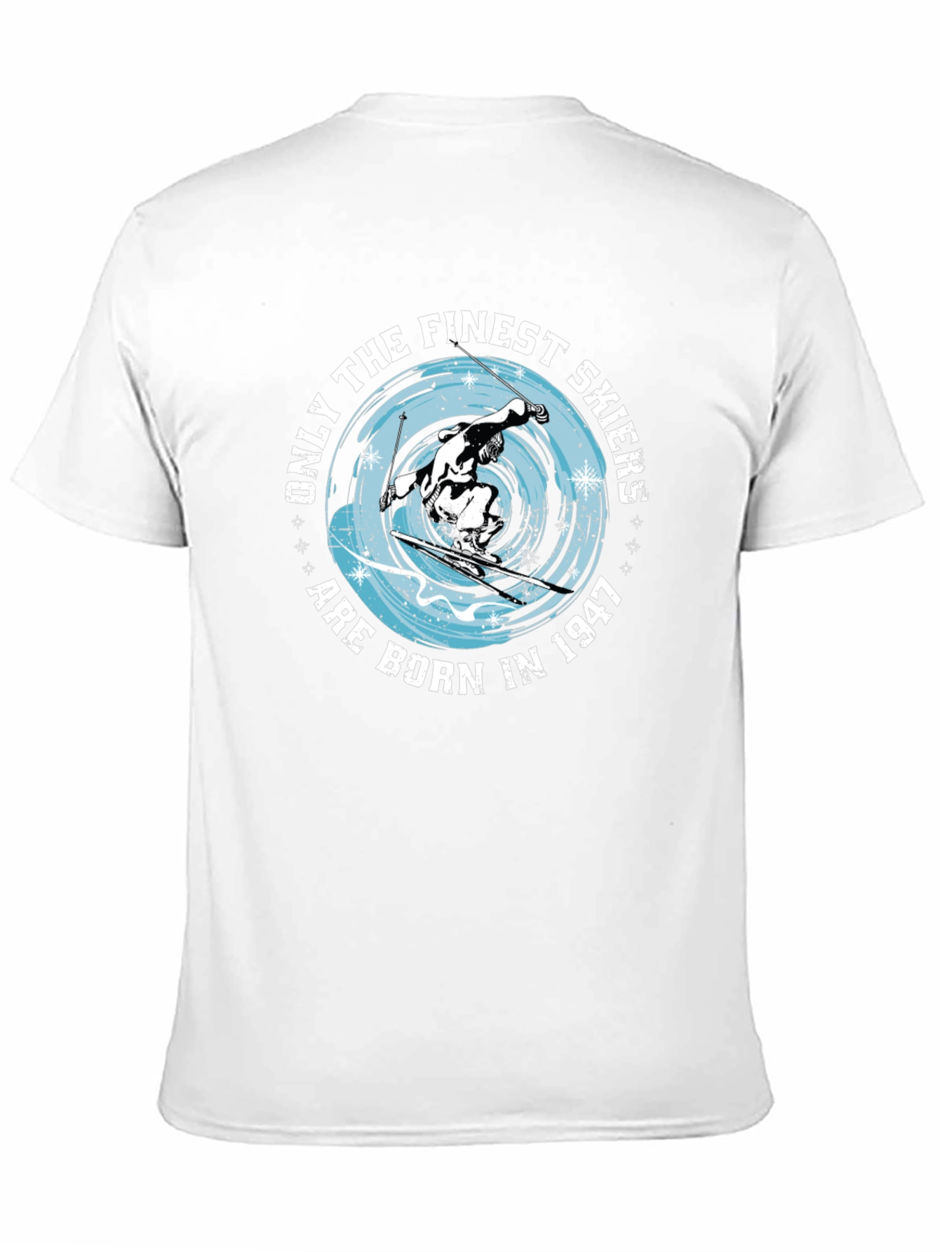 Finest Skiers Born in 1947 Graphic Tee