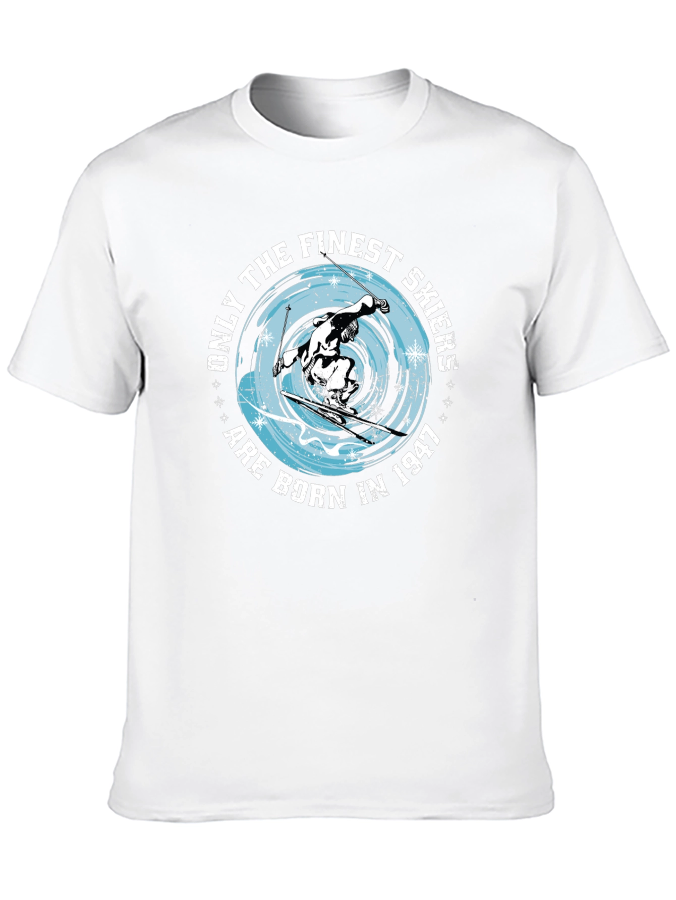 Finest Skiers Born in 1947 Graphic Tee