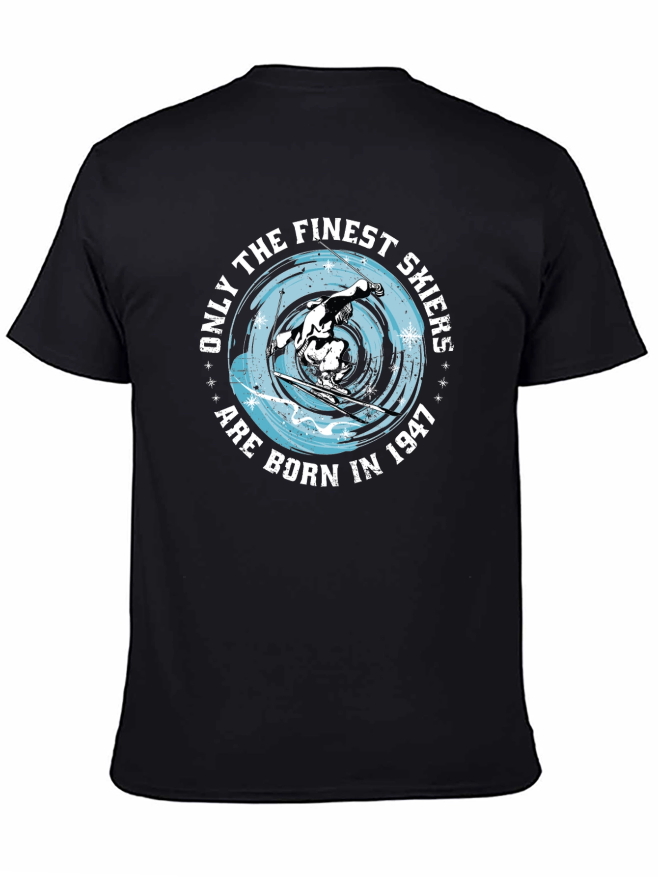 Finest Skiers Born in 1947 Graphic Tee