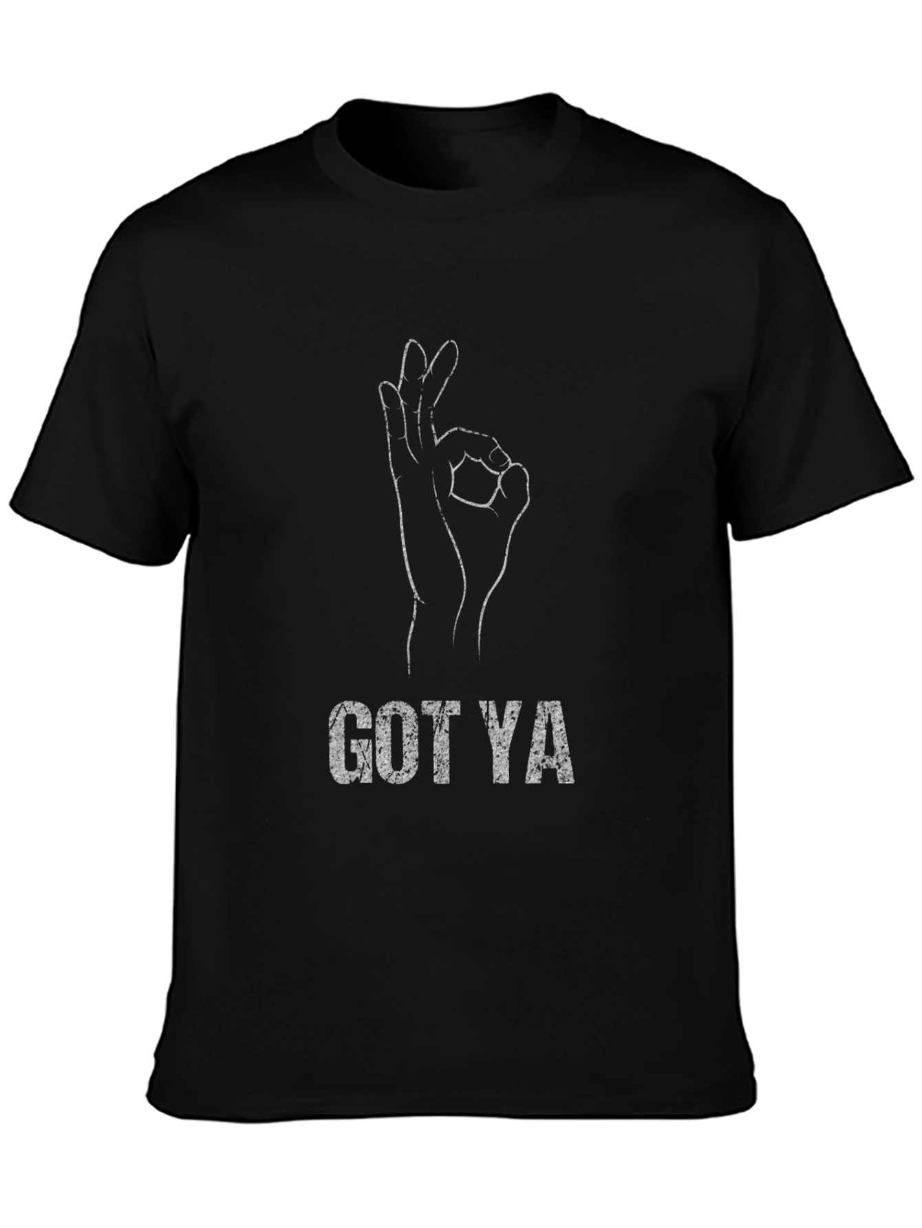 Got Ya OK Hand Gesture Graphic T-Shirt