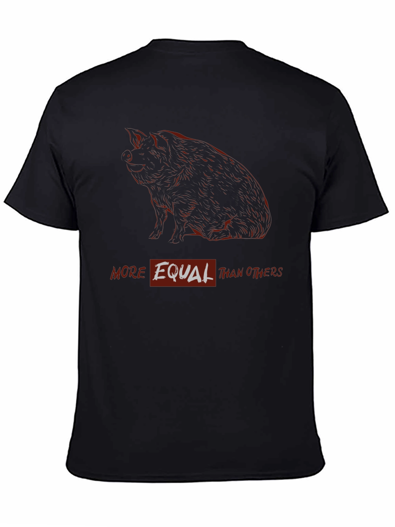More Equal Than Others Pig Graphic Tee