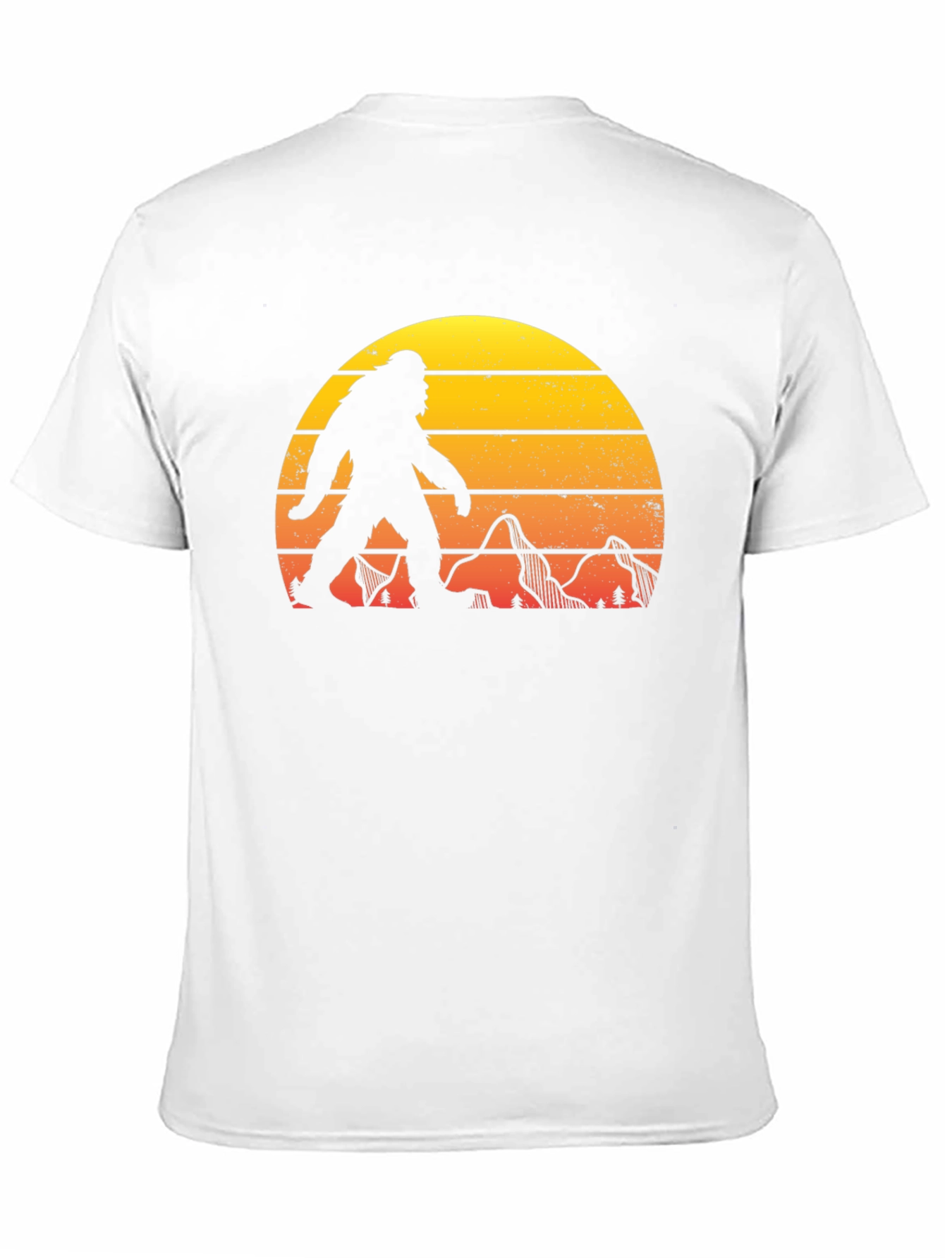 Bigfoot Sunset Graphic T-Shirt