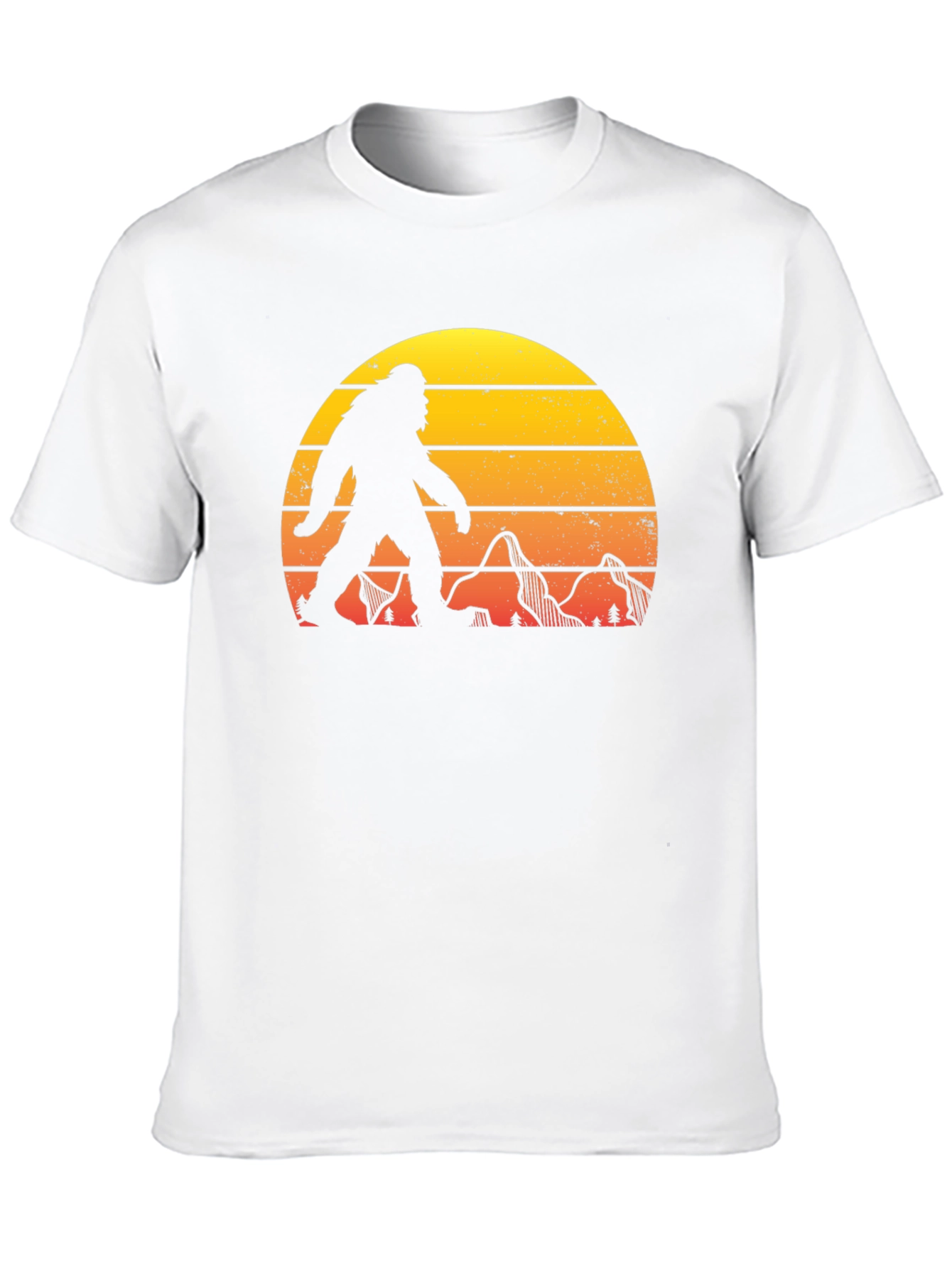 Bigfoot Sunset Graphic T-Shirt